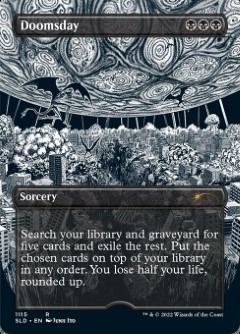 Doomsday Secret Lair Drop - Junji Ito Art